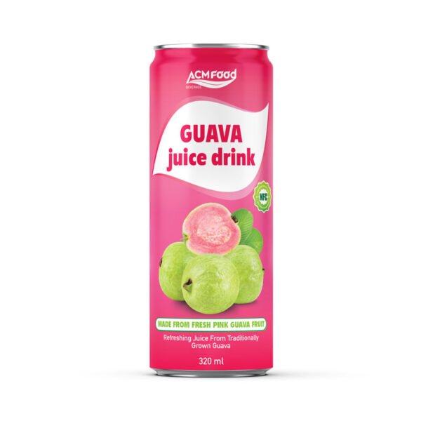 320ml ACM Guava Juice in can