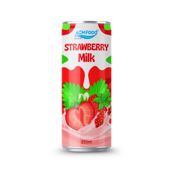 ACM Strawberry Flavored Fresh Milk 250ml