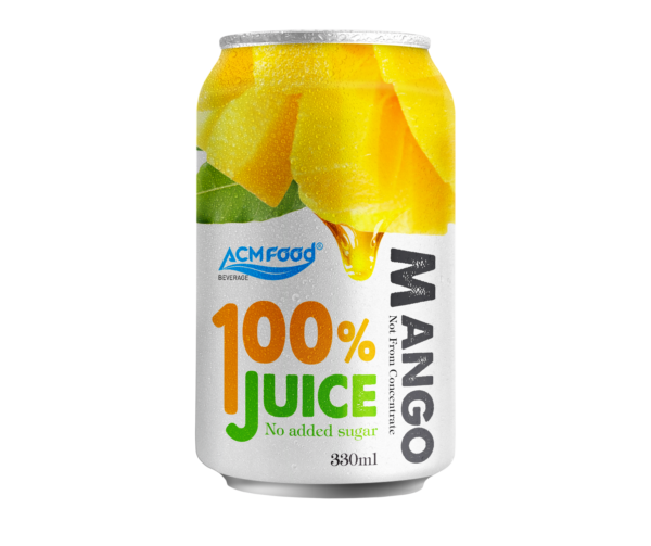 ACM 100% Mango Juice 330ml – Export Quality