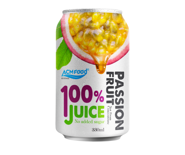 ACM 100% Passion Juice 330ml – Export Quality