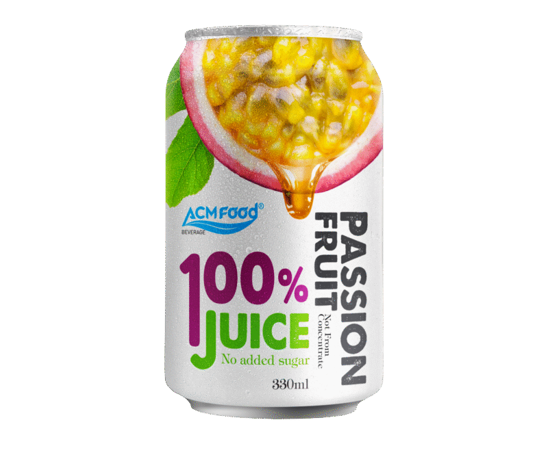 ACM 100% Passion Juice 330ml – Export Quality