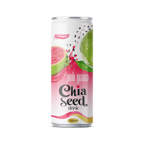320ml ACM Chia Seed Drink Guava flavor