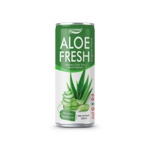 ACM Natural Aloe Vera Juice 250ml Can