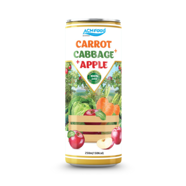 250ml ACM Mix Cabbage, Carrot and Apple Juice
