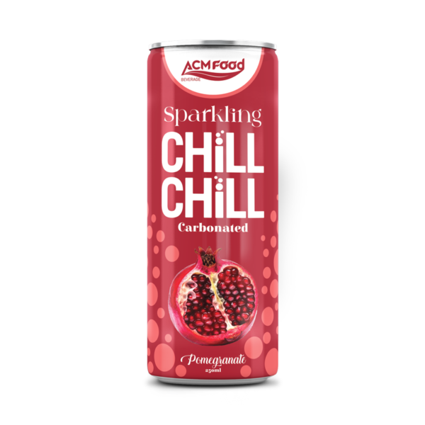 250ml ACM Pomegranate juice Sparkling Chill Chill