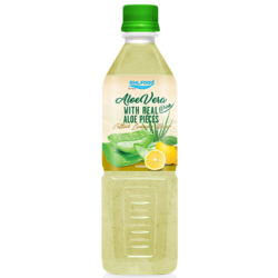 aloe vera juice with lime 500ml pet bottle