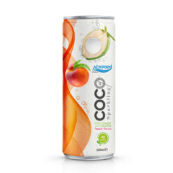 ACM Sparkling coconut 320ml Peach flavor