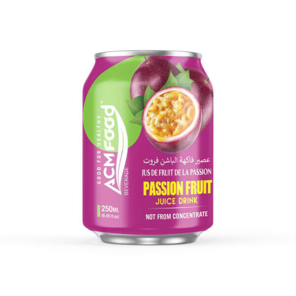 250ml ACM NFC Passion Juice Drink Short Aluminum Can