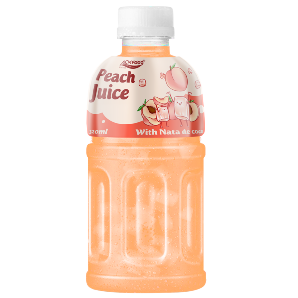 ACM Peach Juice with nata de Coco - 2