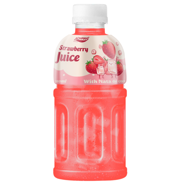 ACM Strawberry Juice with nata de Coco - 2