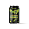 330ml Golden Eagle premium energy drink lemon flavor in sleek aluminum can, Vietnam OEM supplier