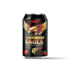 330ml Golden Eagle premium energy drink red apple flavor in sleek aluminum can, Vietnam OEM supplier