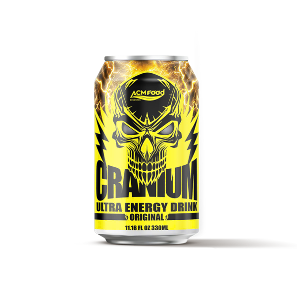 330ml ACMFOOD Cranum Ultra Energy Drink Original Alu Can Standard