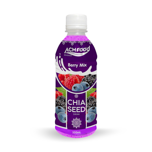 350ml ACM Berry Mix Chia Seed Drink