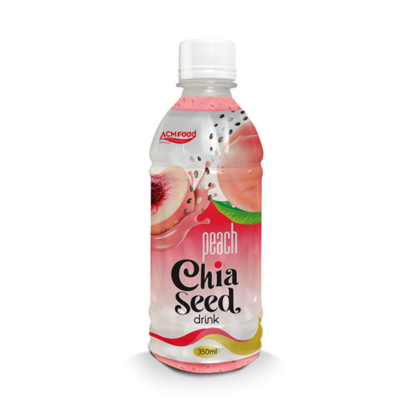 Alternative view of 320ml ACM Chia Seed Drink Peach flavor