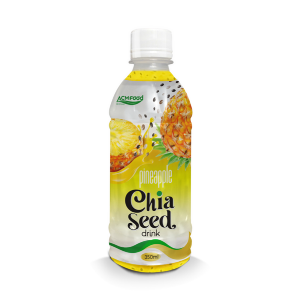 Alternative view of 320ml ACM Chia Seed Drink Pineapple flavor