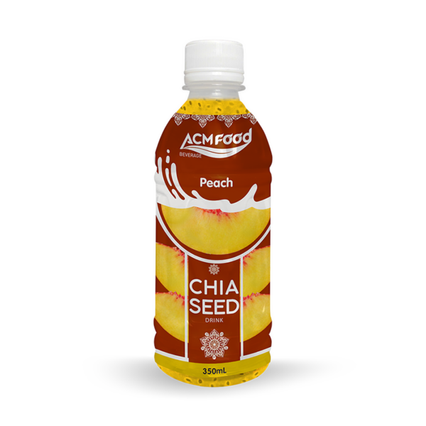 350ml ACM Peach Chia Seed Drink