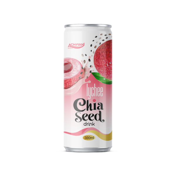 320ml ACM Chia Seed Drink Lychee flavor
