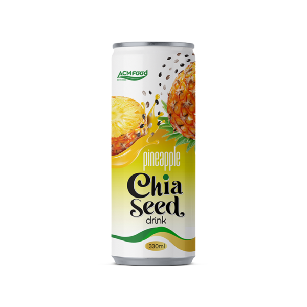 320ml ACM Chia Seed Drink Pineapple flavor