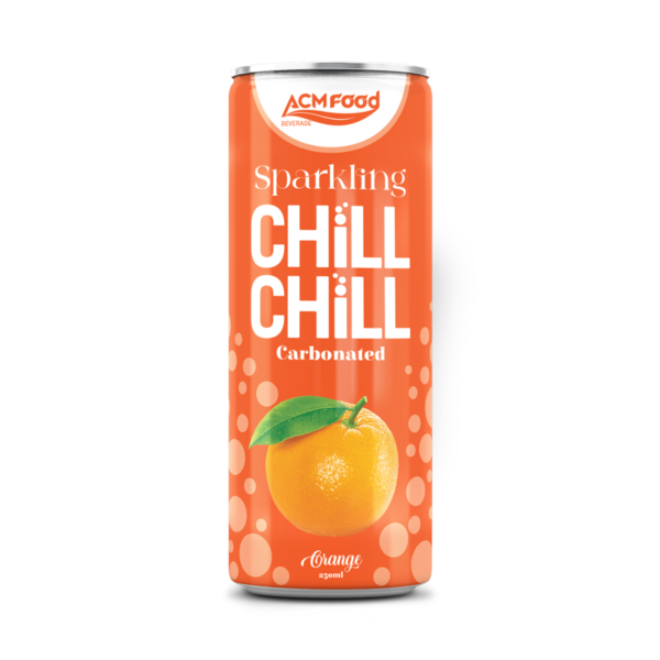 250ml ACM Orange Sparkling Chill Chill Juice