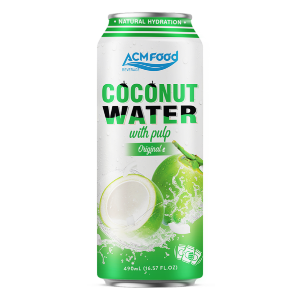 500ml ACM Coconut Water Original Flavour Can