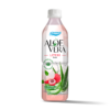 500ml ACMFOOD aloe vera drink with pulp lychee flavor in PET bottle