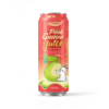 500ml ACMFOOD Asian Rabbit pink guava juice drink, NFC low sugar in aluminum can, Vietnam OEM supplier