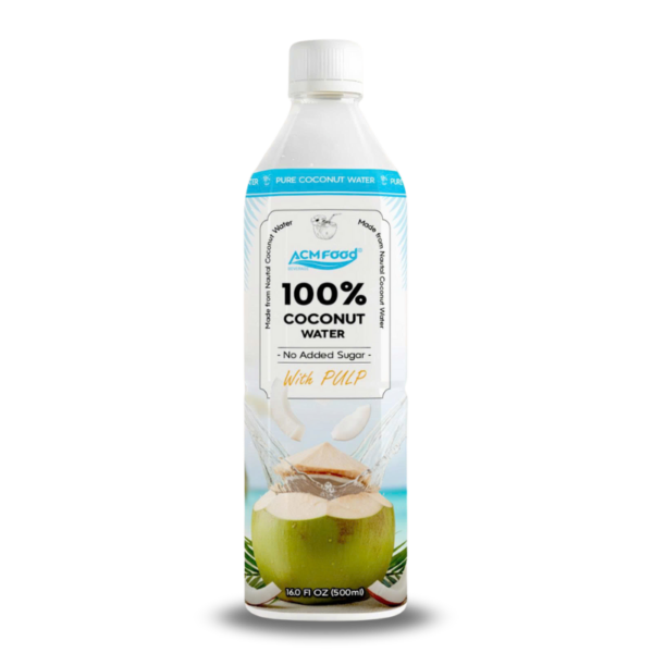 500ml ACM NFC Coconut Water with Pulp PET Bottle