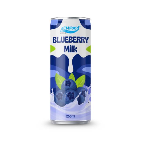 ACM Blueerry Flavored Fresh Milk 250ml