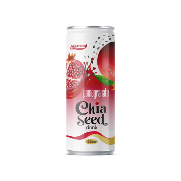320ml ACM Chia Seed Drink Pomegranate flavor