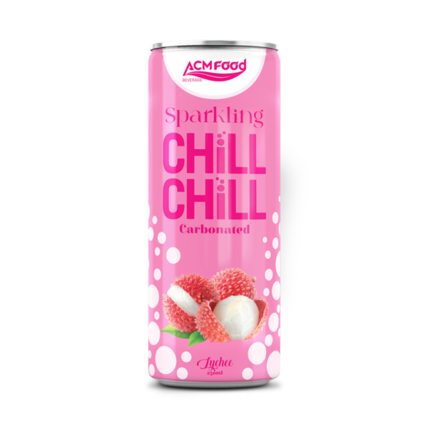 250ml ACM Lychee Sparkling Chill Chill Juice