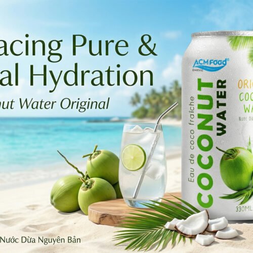 ACM Coconut Water Original 330ml Embracing Pure & Natural Hydration