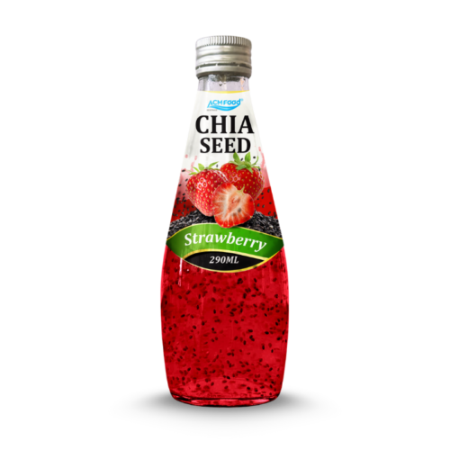 290ml ACM Chia Seed drinks with Strawberry Flavor