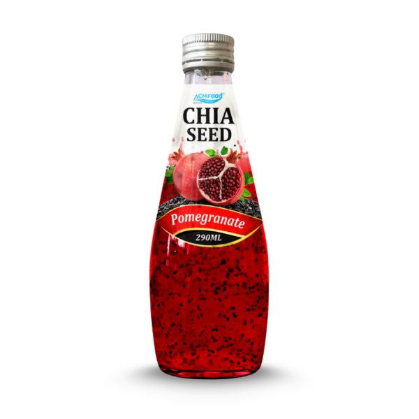 290ml ACM Chia Seed drinks with Pomegranate Flavor