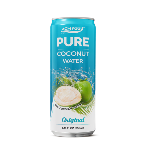 250ml ACM Coconut Water Slim Can