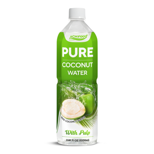 ACM Pure Coconut Water With pulp- 1L PET Bottle