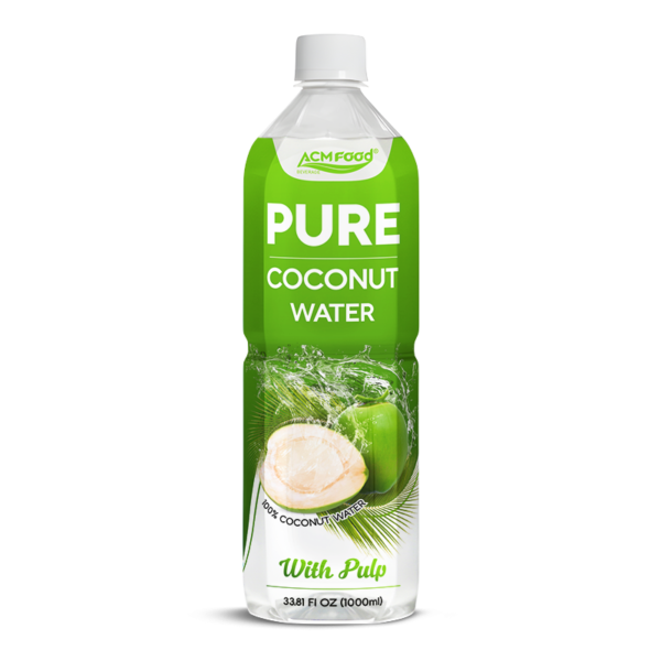 1L ACM Pure Coconut Water PET Bottle