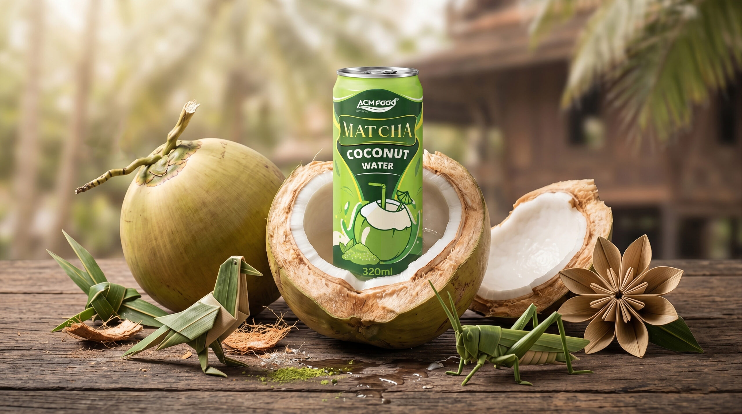 Matcha Coconut Water Fusion Drives Functional Beverage Innovation