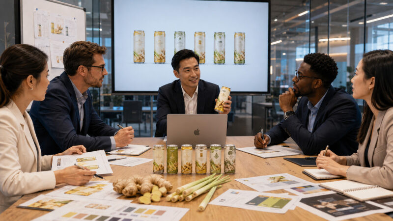 Ginger and lemongrass drink supplier for retail, distribution, and private label projects - 3