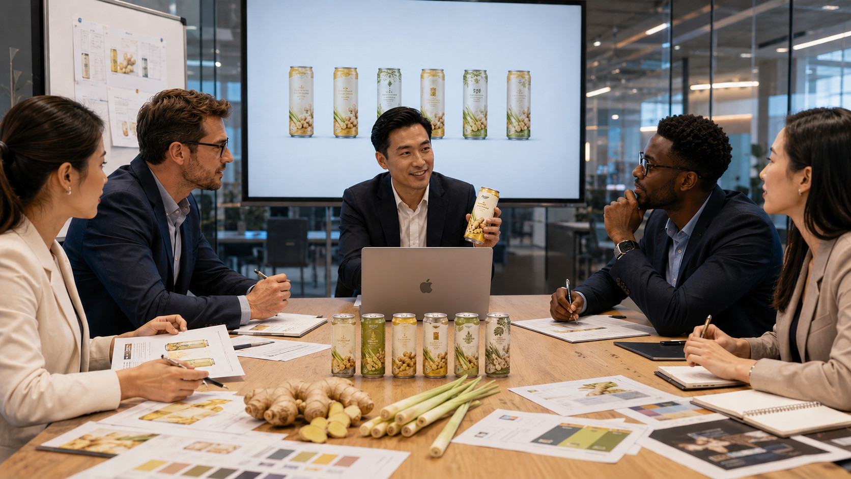 Ginger and lemongrass drink supplier for retail, distribution, and private label projects - 2