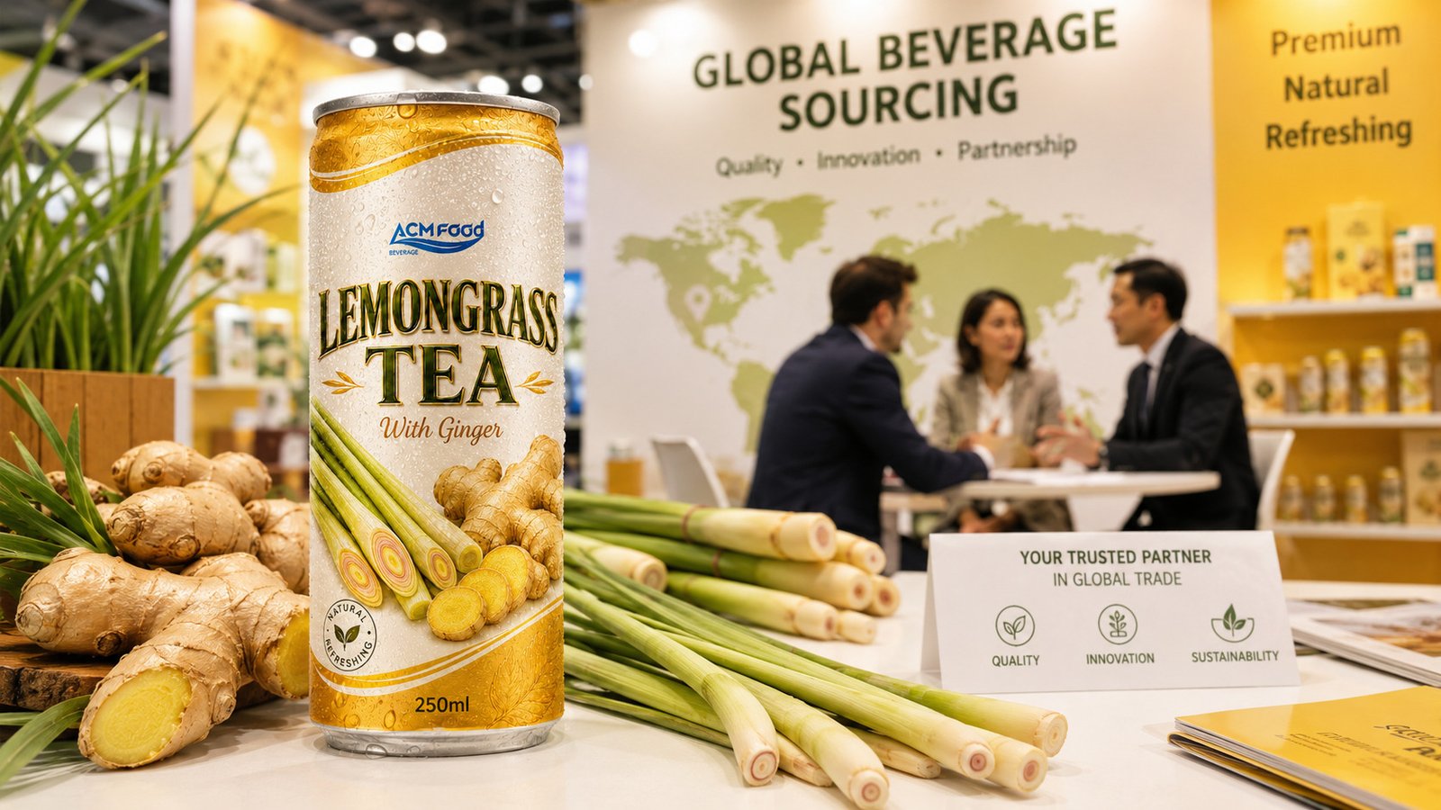 Where to source ginger lemongrass drink for private label and OEM beverage business - 3