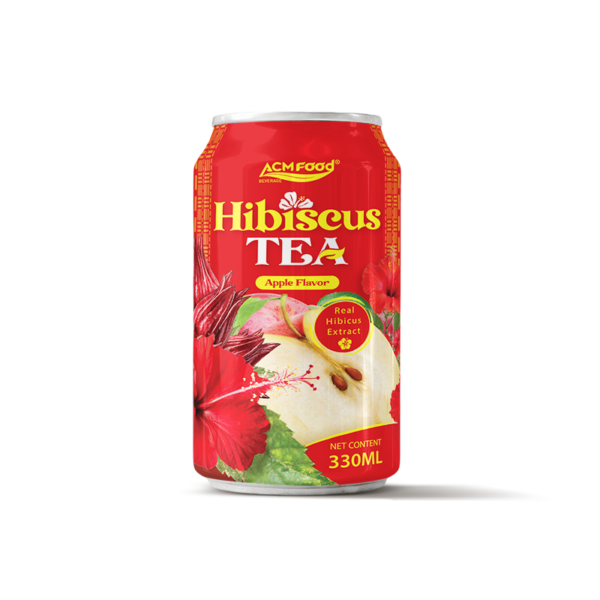 330ml ACMFOOD Hibiscus Tea Drink Apple Alu Can
