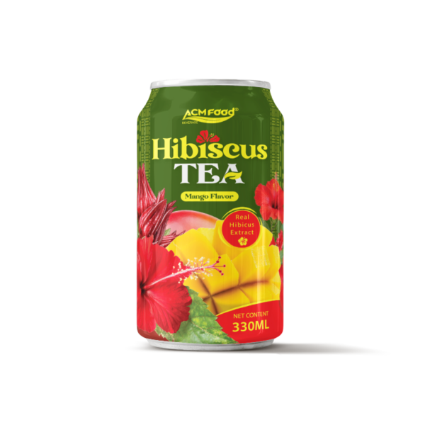 330ml ACMFOOD Hibiscus Tea Drink Mango Alu Can