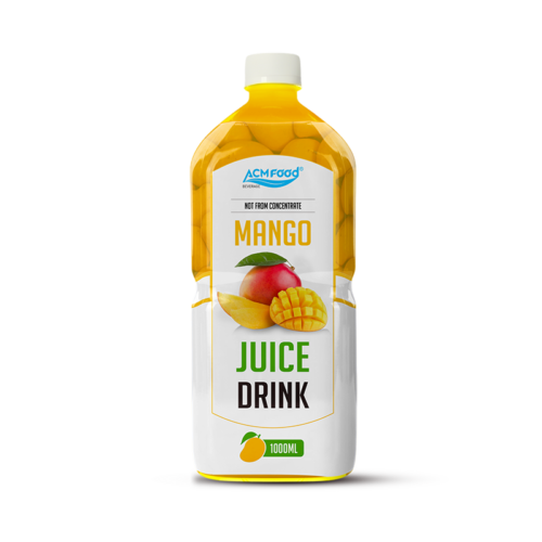 ACMFOOD Natural Mango Juice 1L PET Bottle - Premium Quality