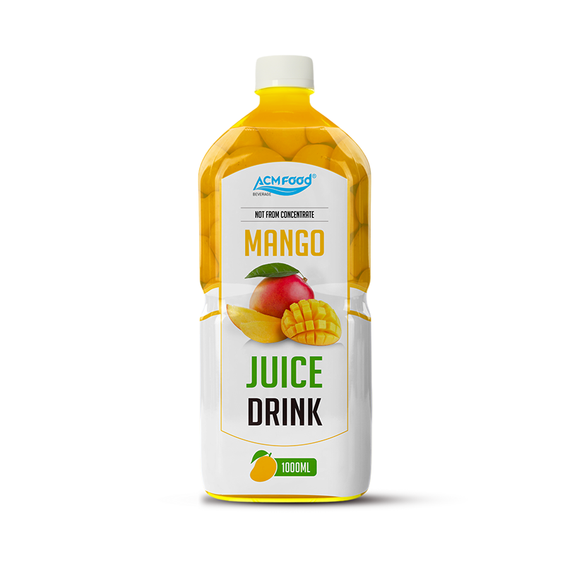 ACMFOOD Natural Mango Juice 1L PET Bottle - Premium Quality