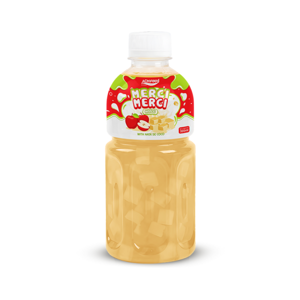 320ml ACM Merci Merci Apple juice with Nata de coco