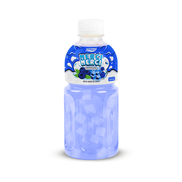 320ml ACM Merci Merci Blueberry juice with Nata de coco