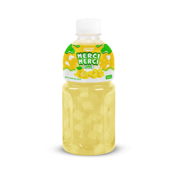 320ml ACM Merci Merci Lemon Juice Drink with Nata de Coco PET Bottle