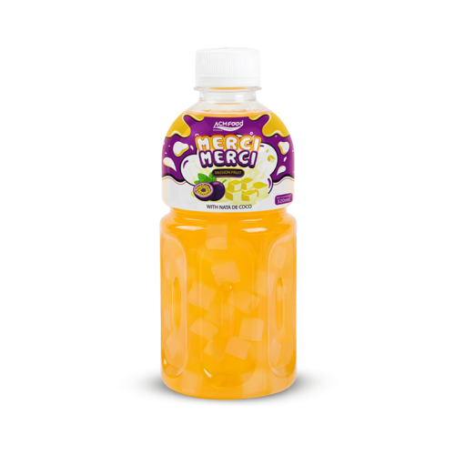 320ml ACM Merci Merci Passion juice with Nata de coco