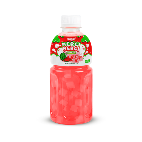 320ml ACM Merci Merci Water Melon juice with Nata de coco